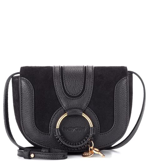 see by chloe hana mini saddle bag|see by chloe hana shoulder bag.